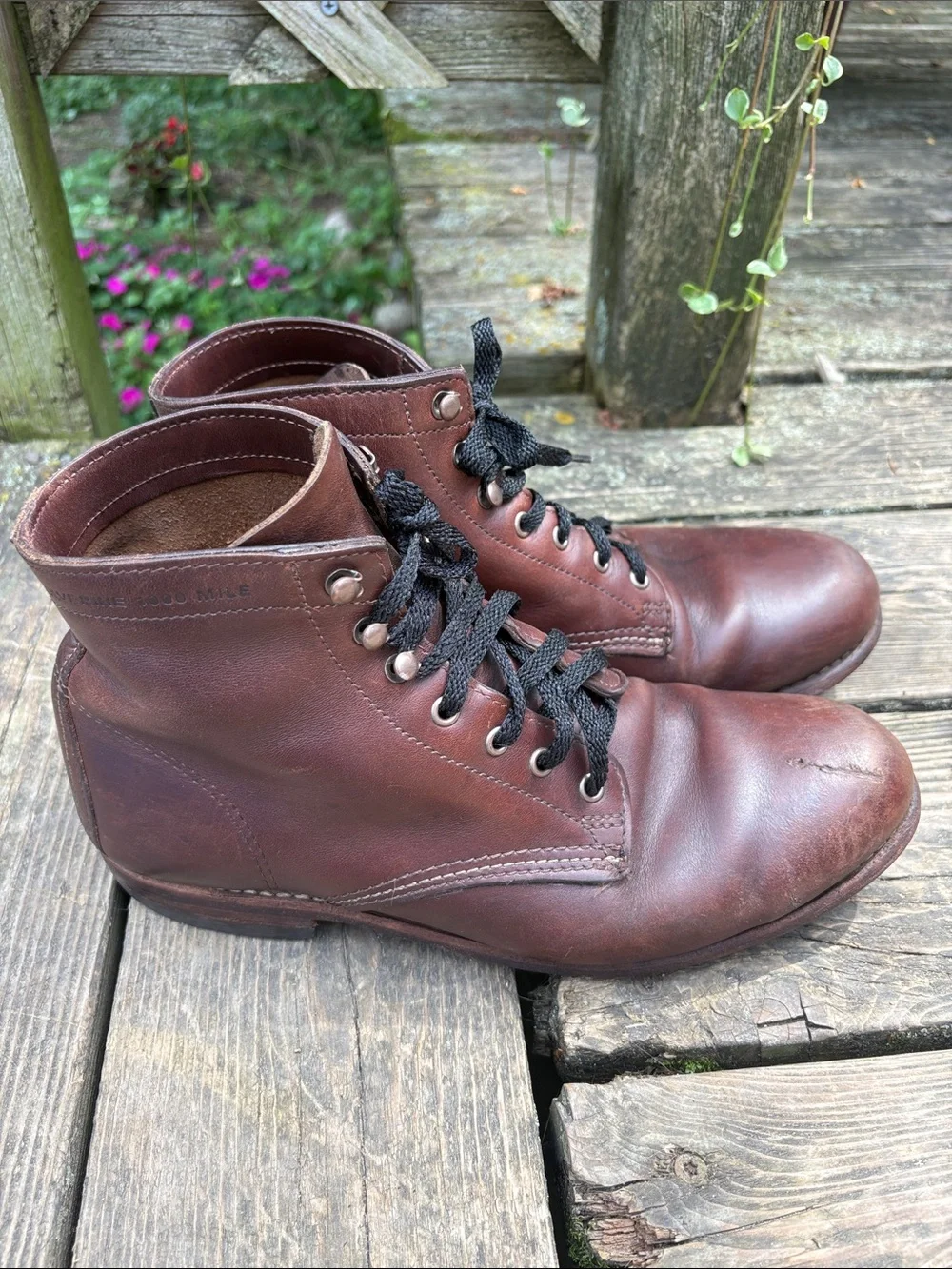 Wolverine 9D Brown Leather Lace-Up Men’s Work Boots
